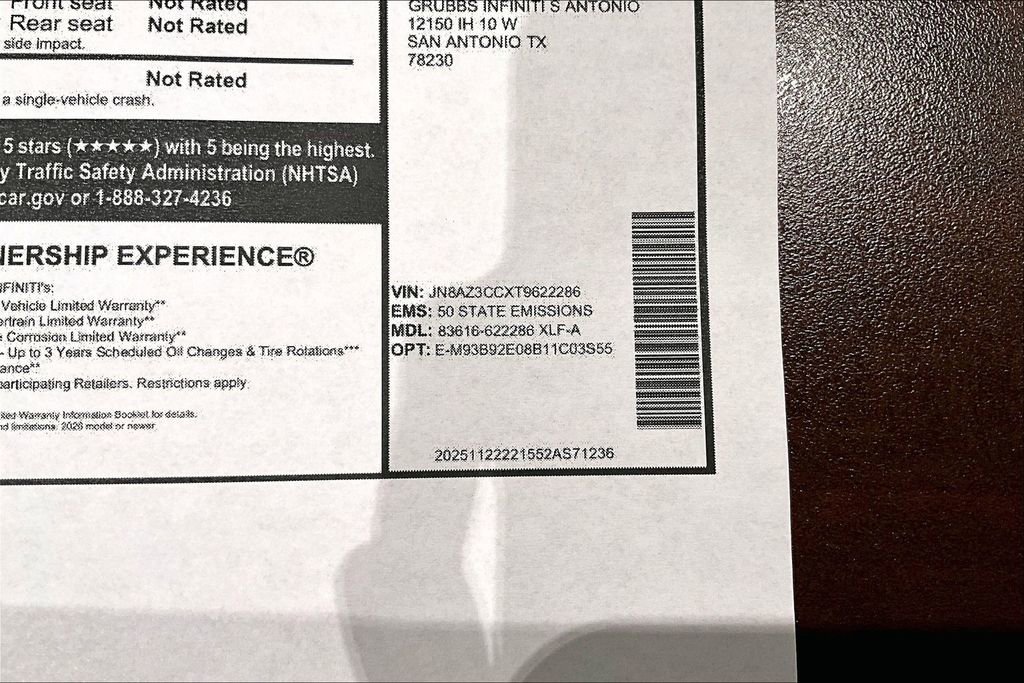 New 2026 INFINITI QX80 Autograph image 18