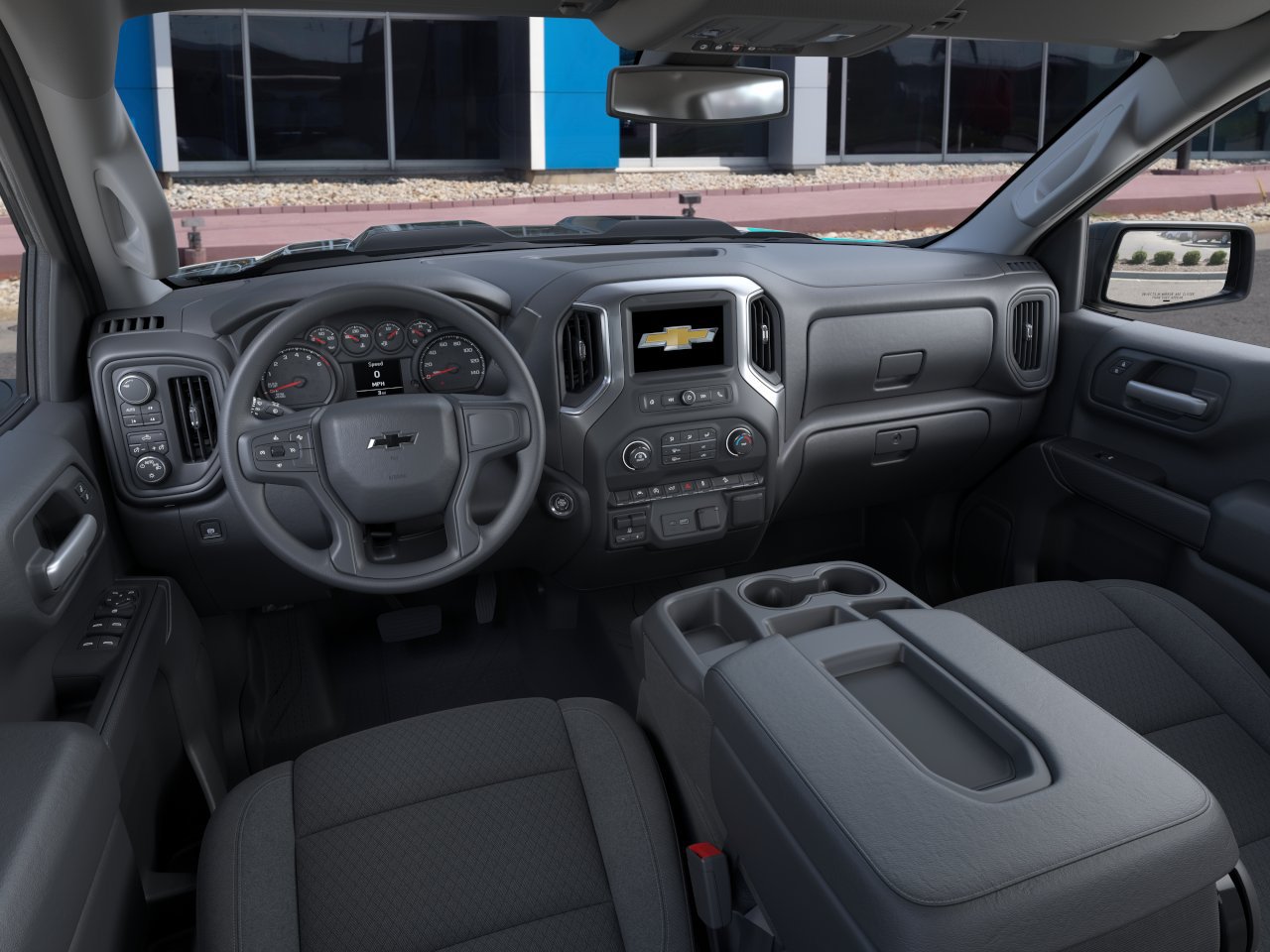 New 2026 Chevrolet Silverado 1500 Custom Trail Boss w/ Dark Appearance Package AWD/4WD image 15