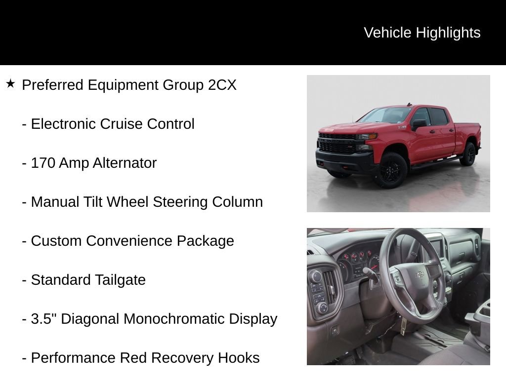 Used 2021 Chevrolet Silverado 1500 Custom Trail Boss image 16