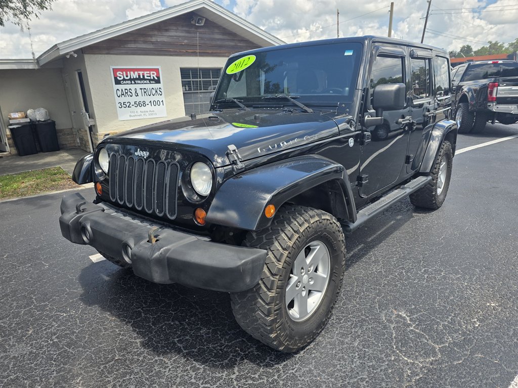 Used 2012 Jeep Wrangler Unlimited Rubicon w/ Connectivity Group AWD/4WD image 2