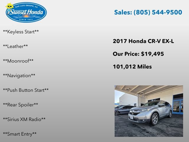 Used 2017 Honda CR-V EX-L image 8
