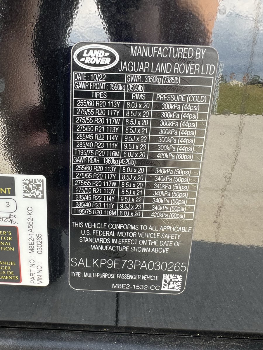 Used 2023 Land Rover Range Rover SE AWD/4WD image 36