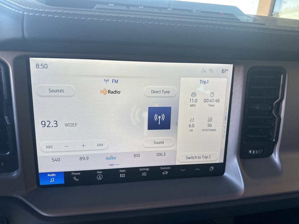 New 2025 Ford Bronco Outer Banks w/ Sasquatch Package image 13