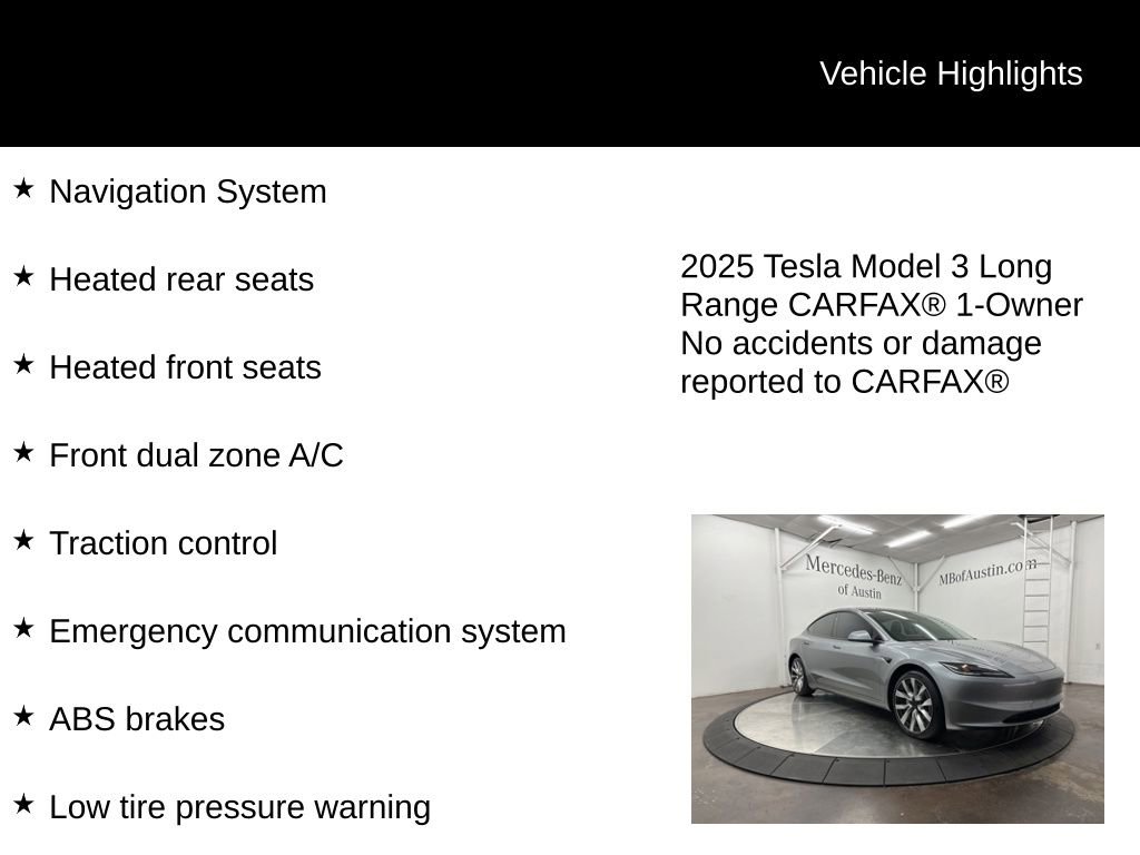 Used 2025 Tesla Model 3 Long Range image 6