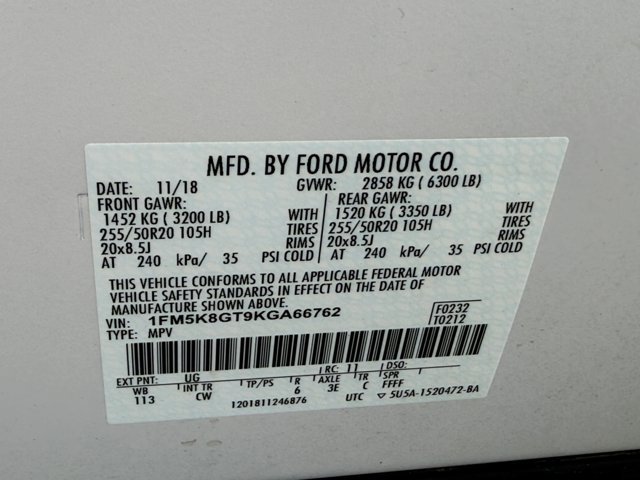 Used 2019 Ford Explorer Sport AWD/4WD image 34