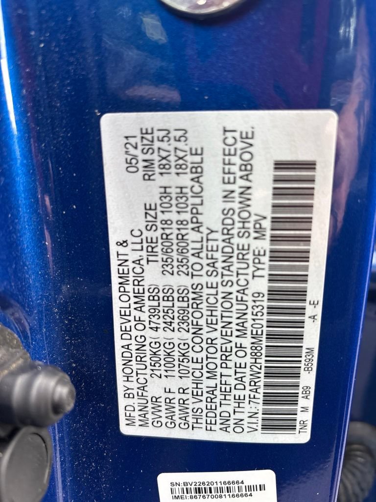 Used 2021 Honda CR-V EX-L image 11