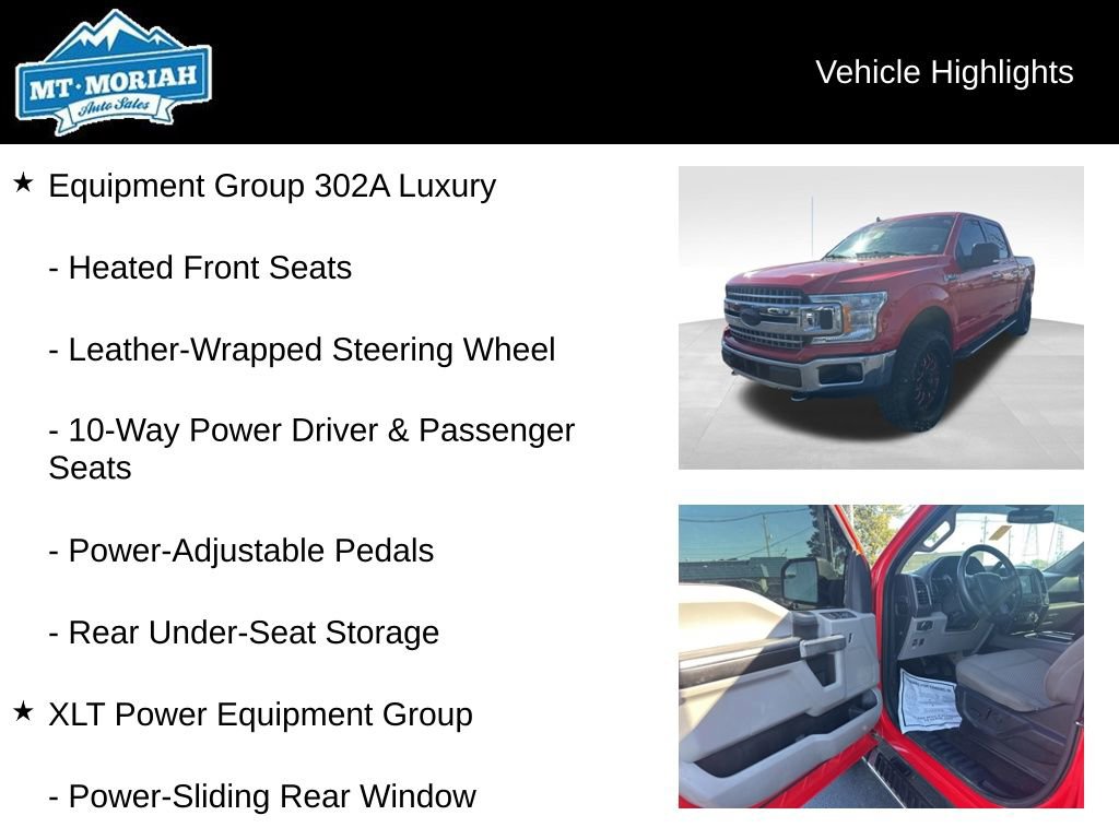 Used 2020 Ford F150 XLT w/ Equipment Group 302A Luxury image 8