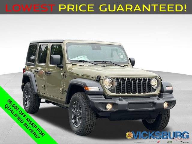 New 2025 Jeep Wrangler Sport S