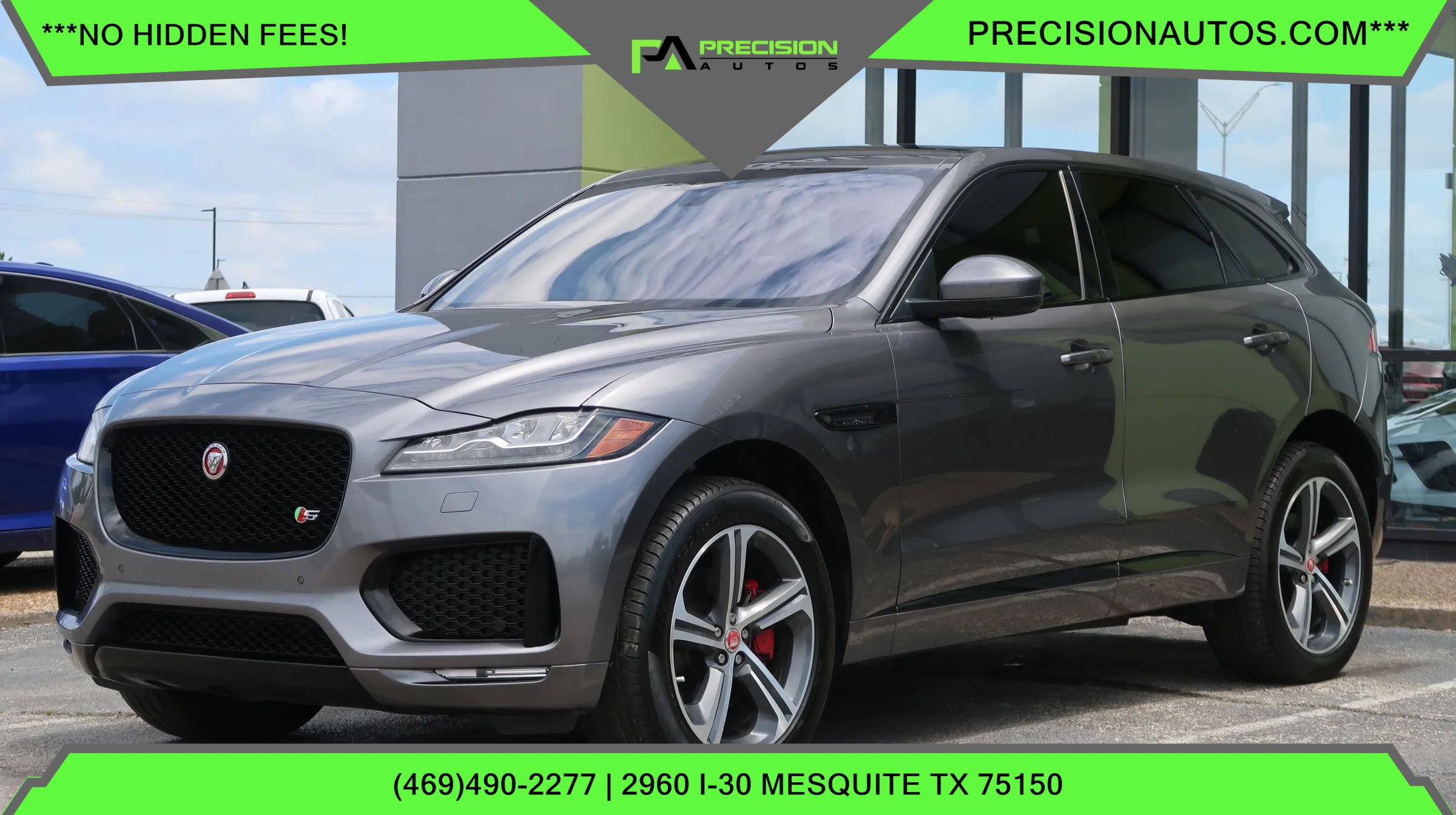 Used 2017 Jaguar F-PACE S AWD/4WD image 1