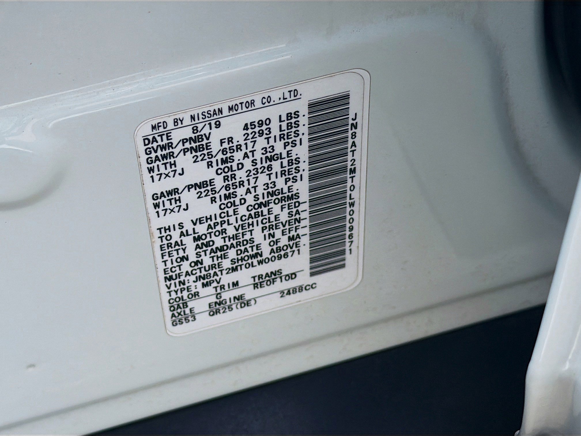 Used 2020 Nissan Rogue SV image 37