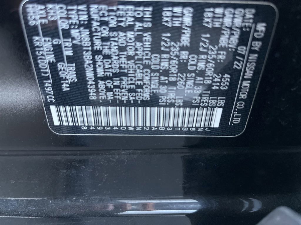 Certified 2022 Nissan Rogue SV w/ SV Premium Package image 9