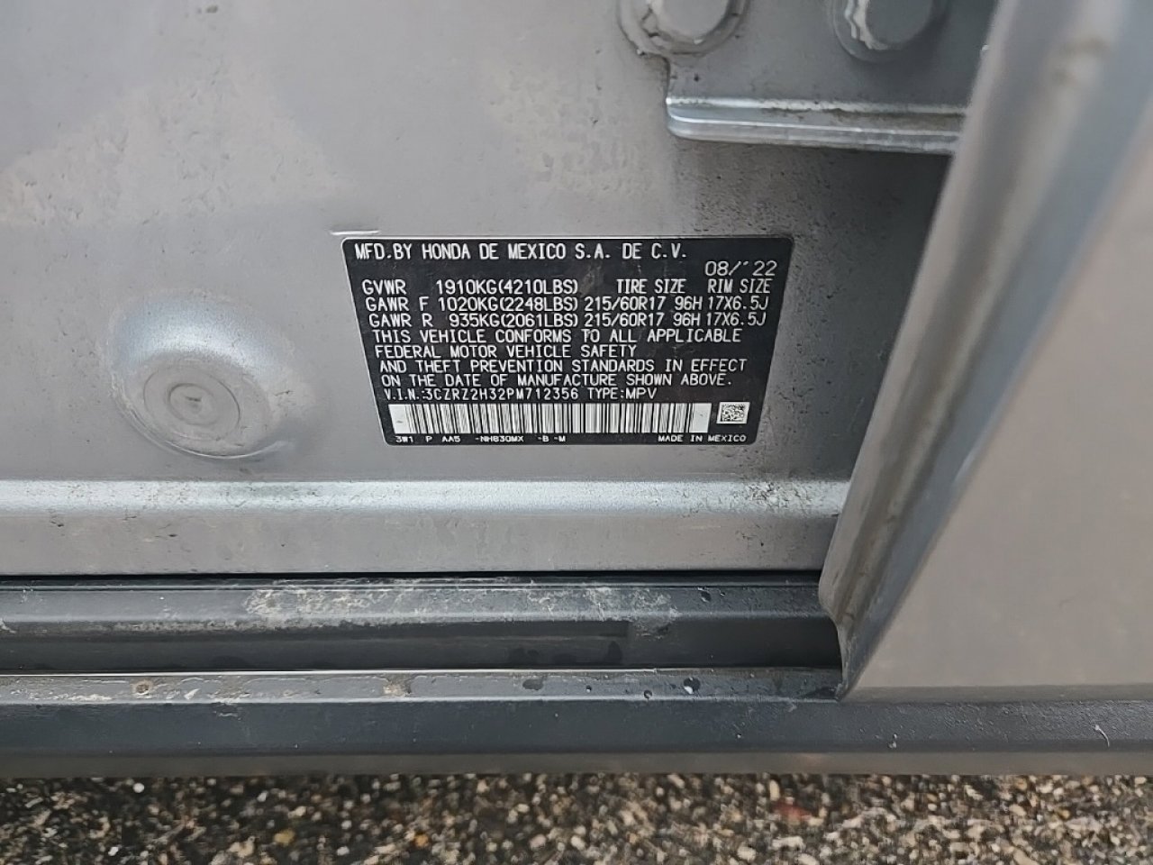 Used 2023 Honda HR-V LX image 15