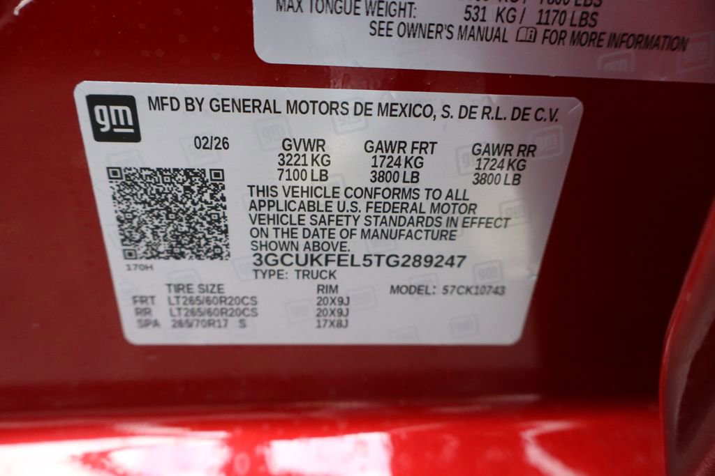 New 2026 Chevrolet Silverado 1500 LT Trail Boss w/ Convenience Package II image 31