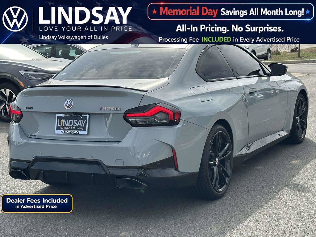 Used 2023 BMW M240i xDrive Coupe w/ Premium Package AWD/4WD image 7