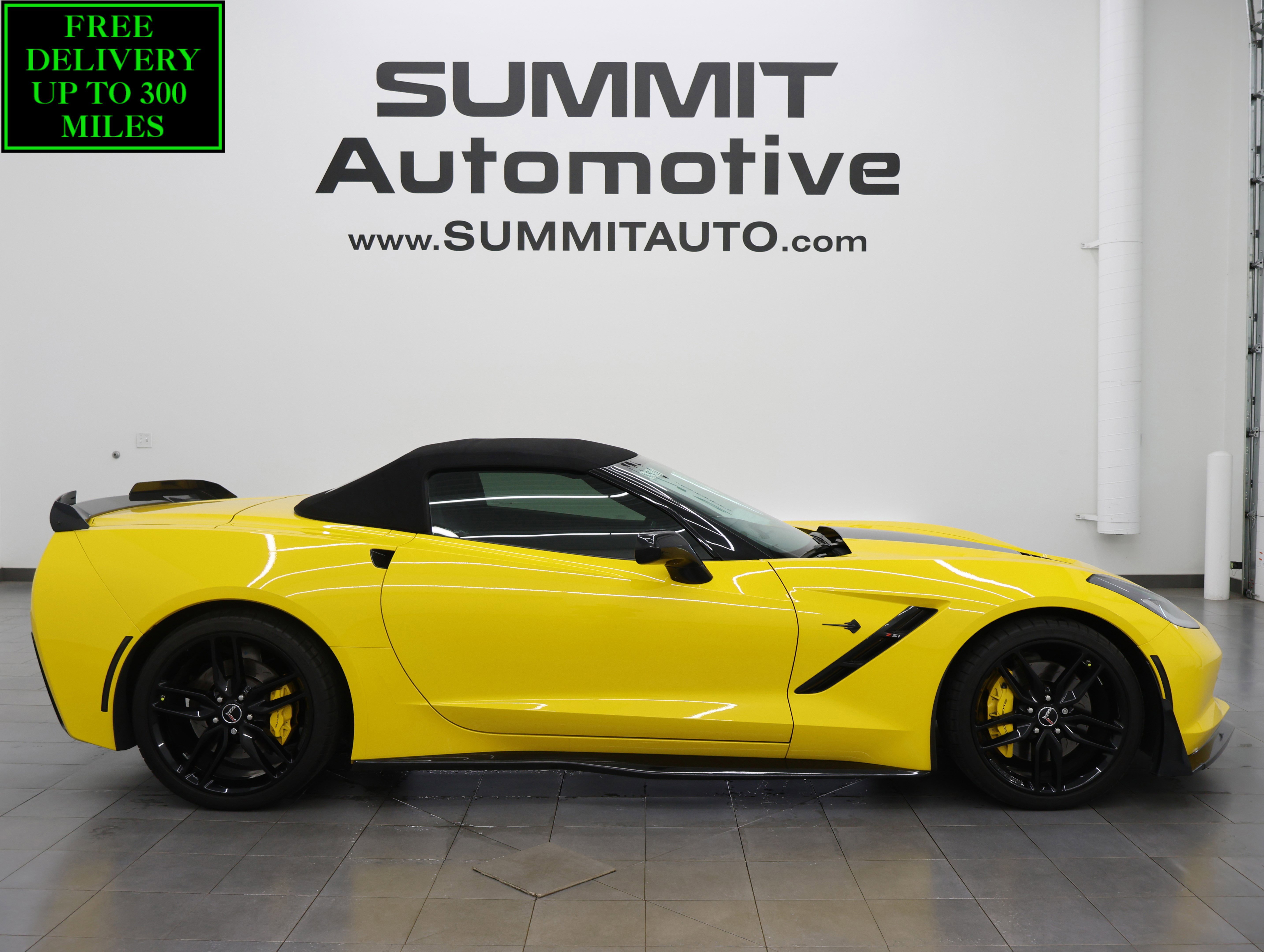 Used 2014 Chevrolet Corvette Stingray Convertible w/ 3LT Preferred Equipment Group RWD image 1