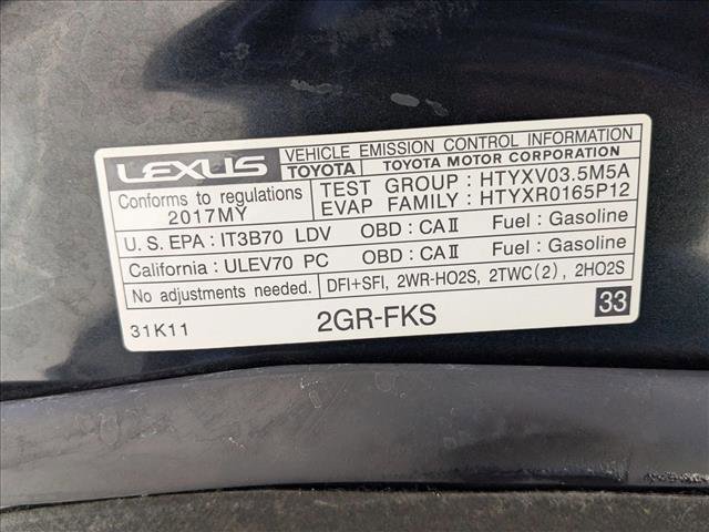 Used 2017 Lexus GS 350 w/ Preferred Accessory Package image 25