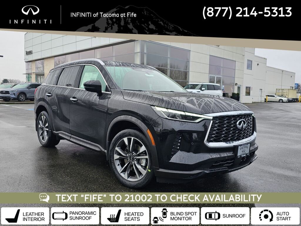 New 2025 INFINITI QX60 Luxe w/ Vision Package