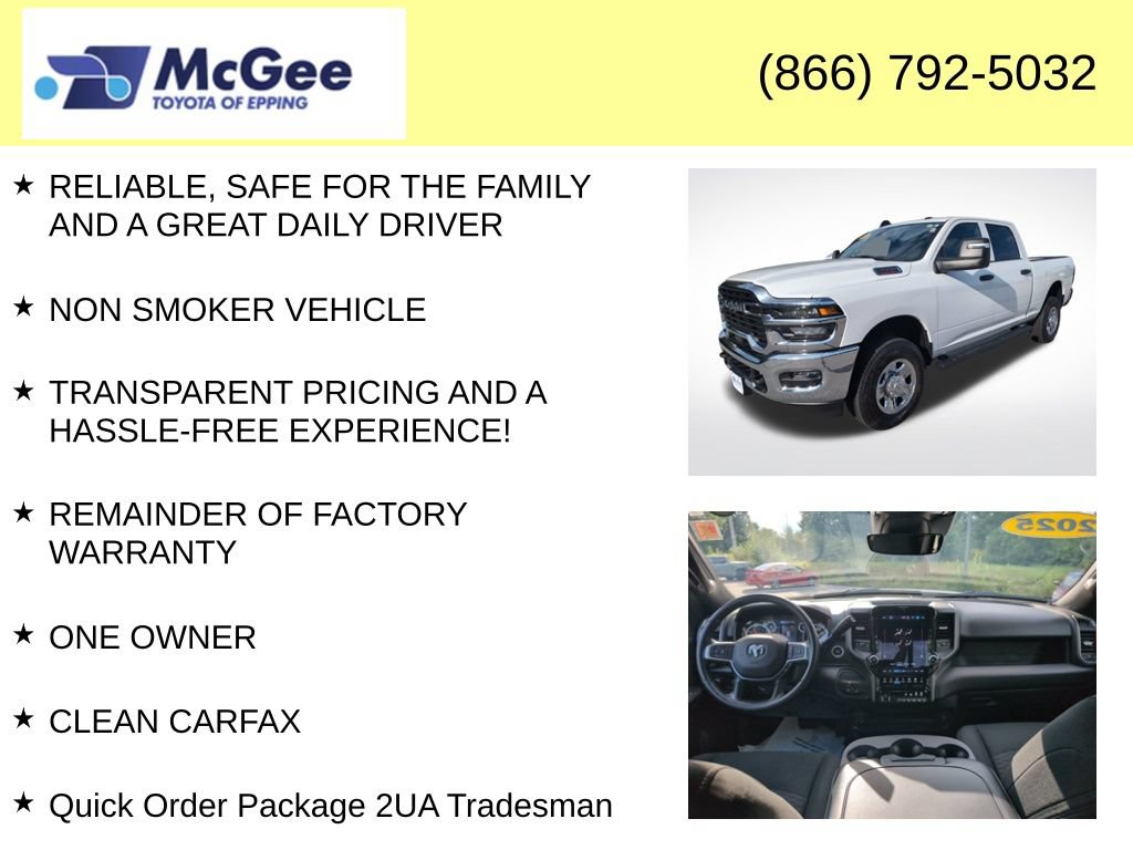 Used 2025 RAM 2500 Tradesman AWD/4WD image 4
