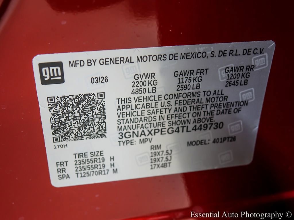 New 2026 Chevrolet Equinox LT image 20