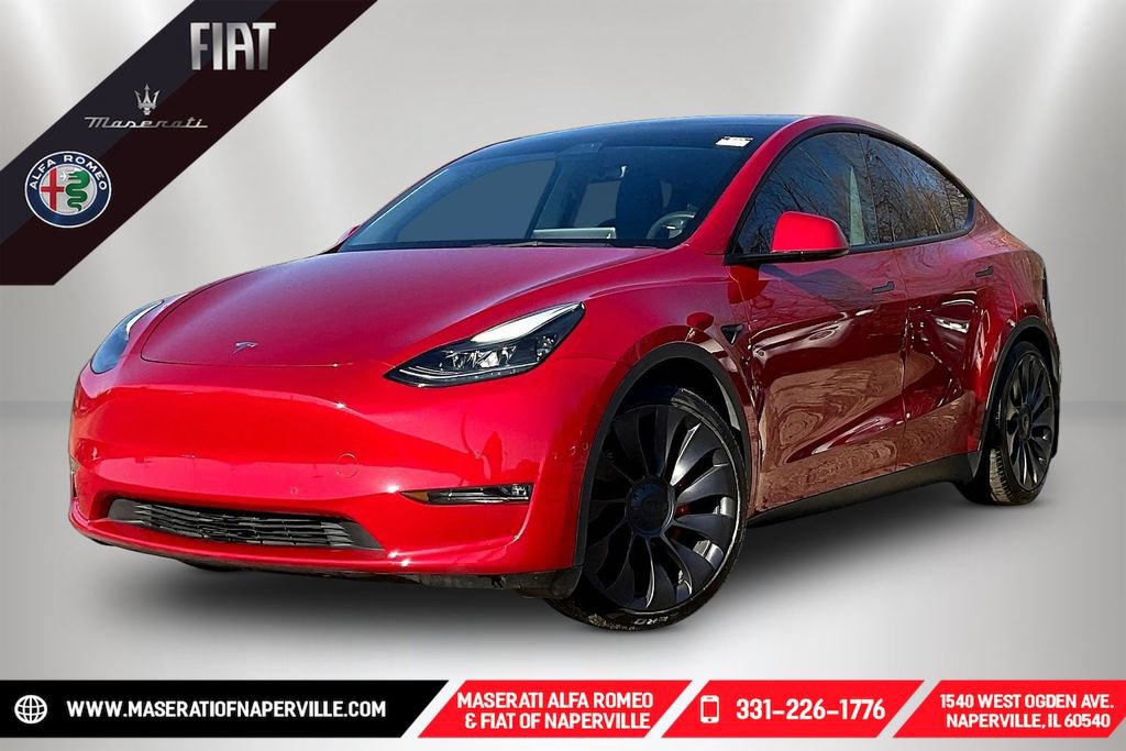 Used 2021 Tesla Model Y Performance AWD/4WD image 1
