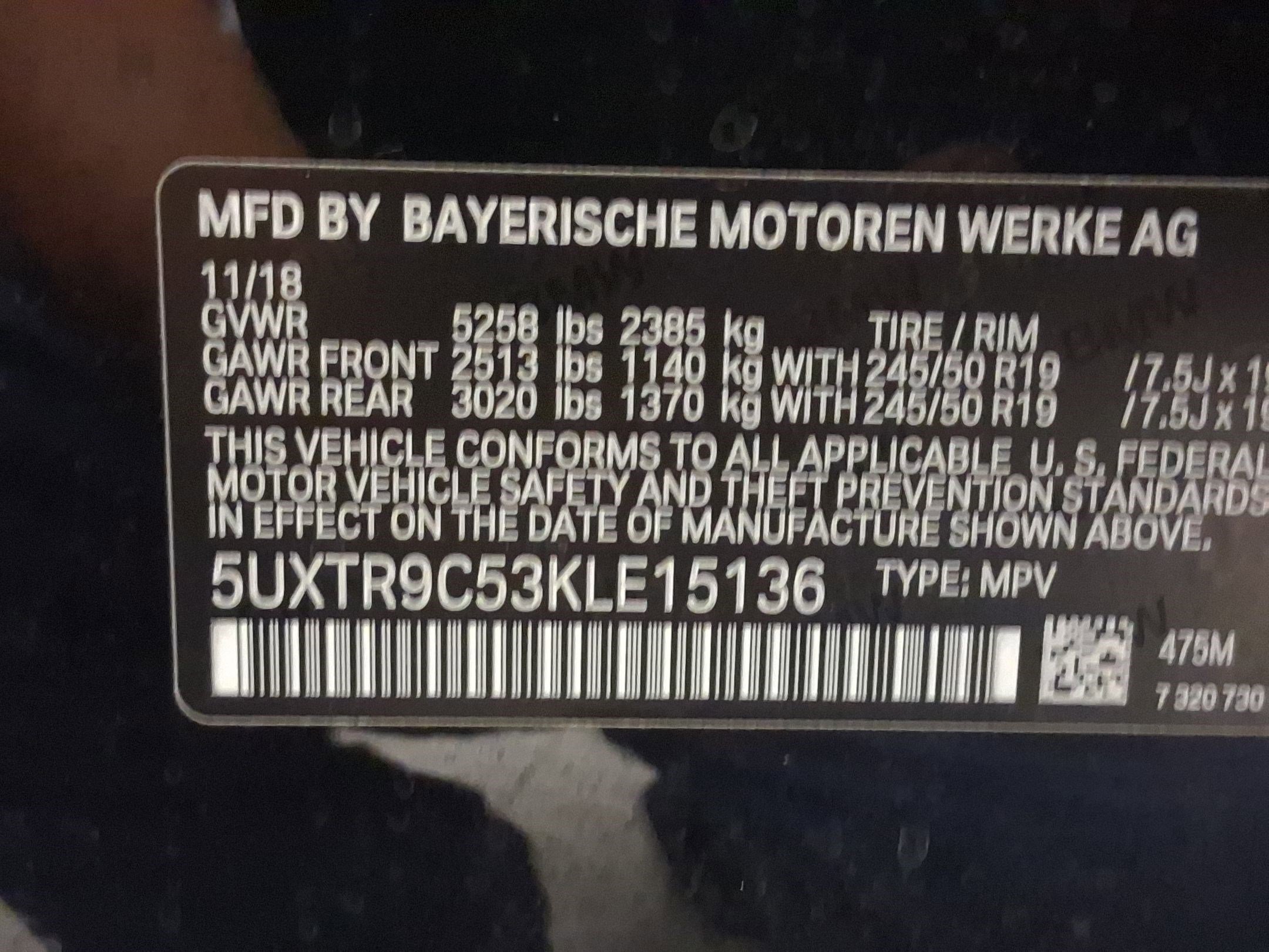 Used 2019 BMW X3 xDrive30i w/ Premium Package image 22