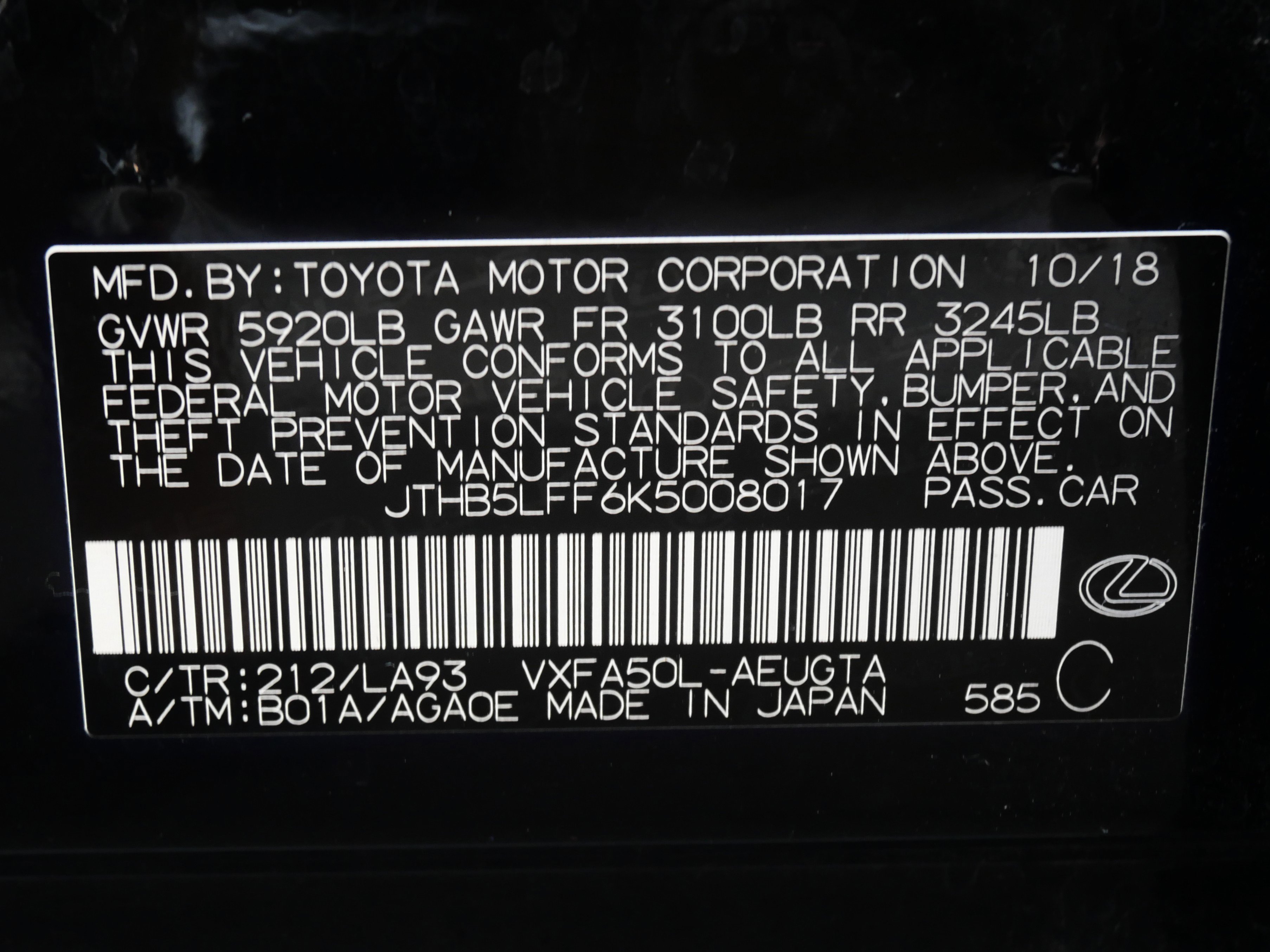 Used 2019 Lexus LS 500 image 22