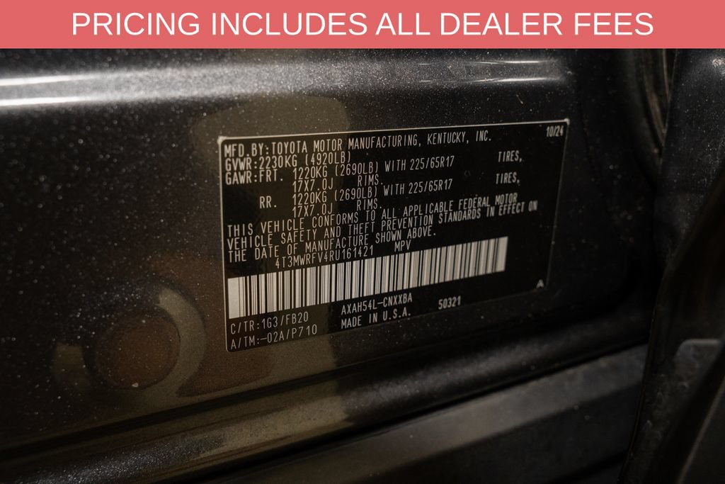 Used 2024 Toyota RAV4 LE AWD/4WD image 19