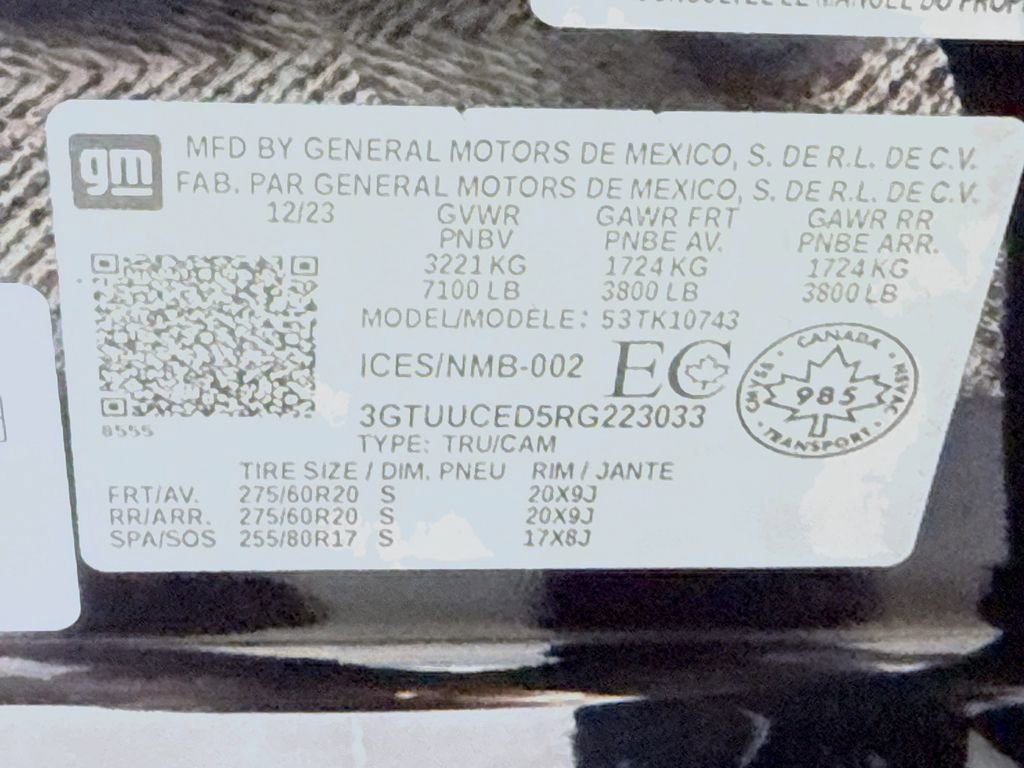 Used 2024 GMC Sierra 1500 Elevation w/ Elevation Premium Package AWD/4WD image 35