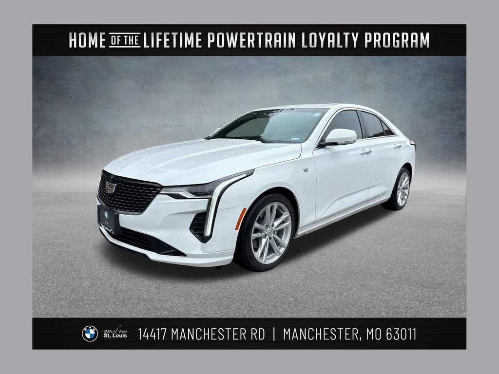 Used 2022 Cadillac CT4 Luxury w/ Sun And Sound Package RWD image 1