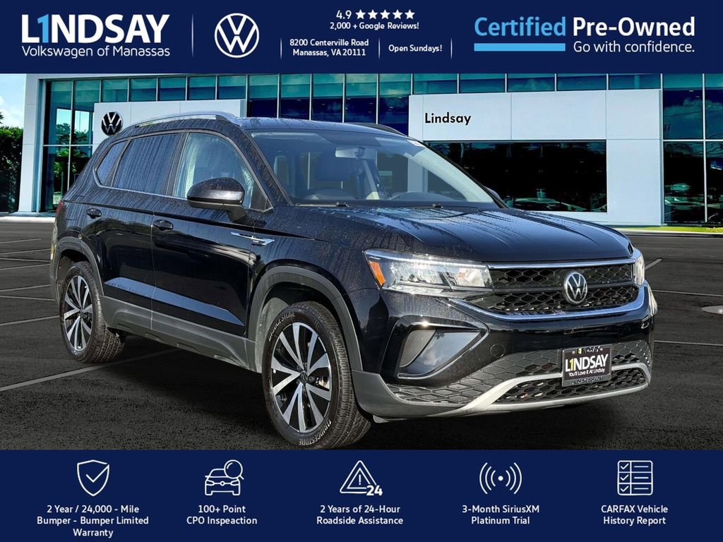 Certified 2022 Volkswagen Taos SE