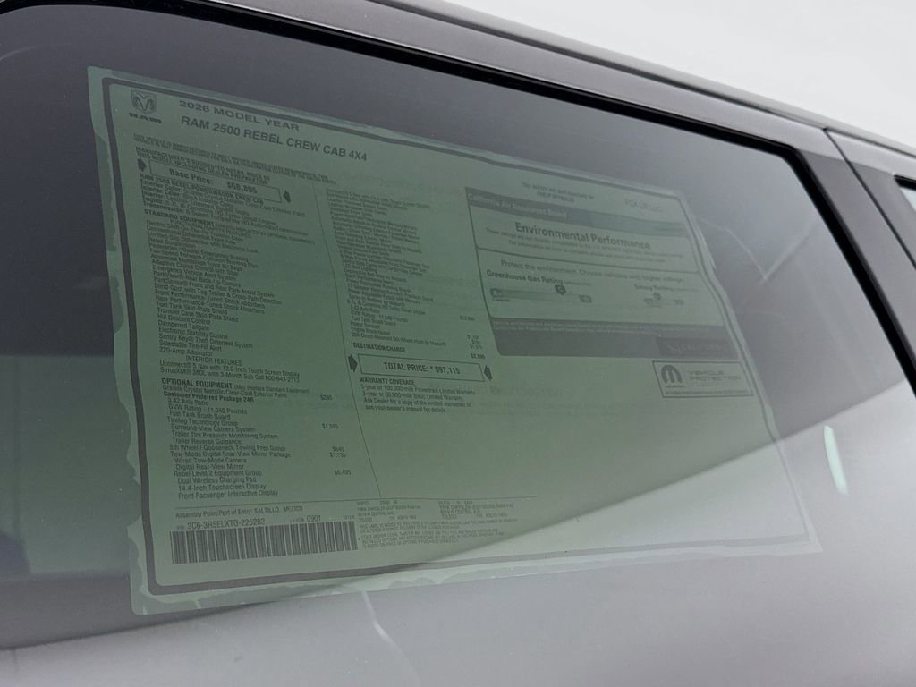 New 2026 RAM 2500 Rebel w/ Rebel Level 2 Equipment Group image 13