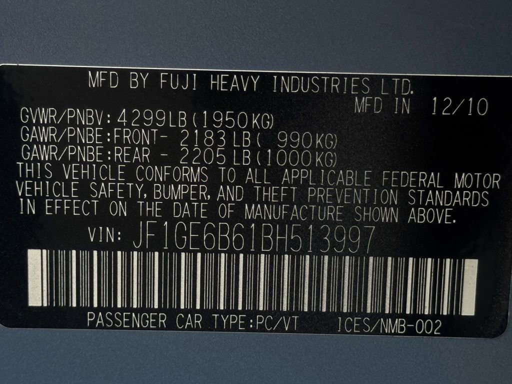 Used 2011 Subaru Impreza 2.5i Premium w/ PWR Moonroof Value Pkg image 22