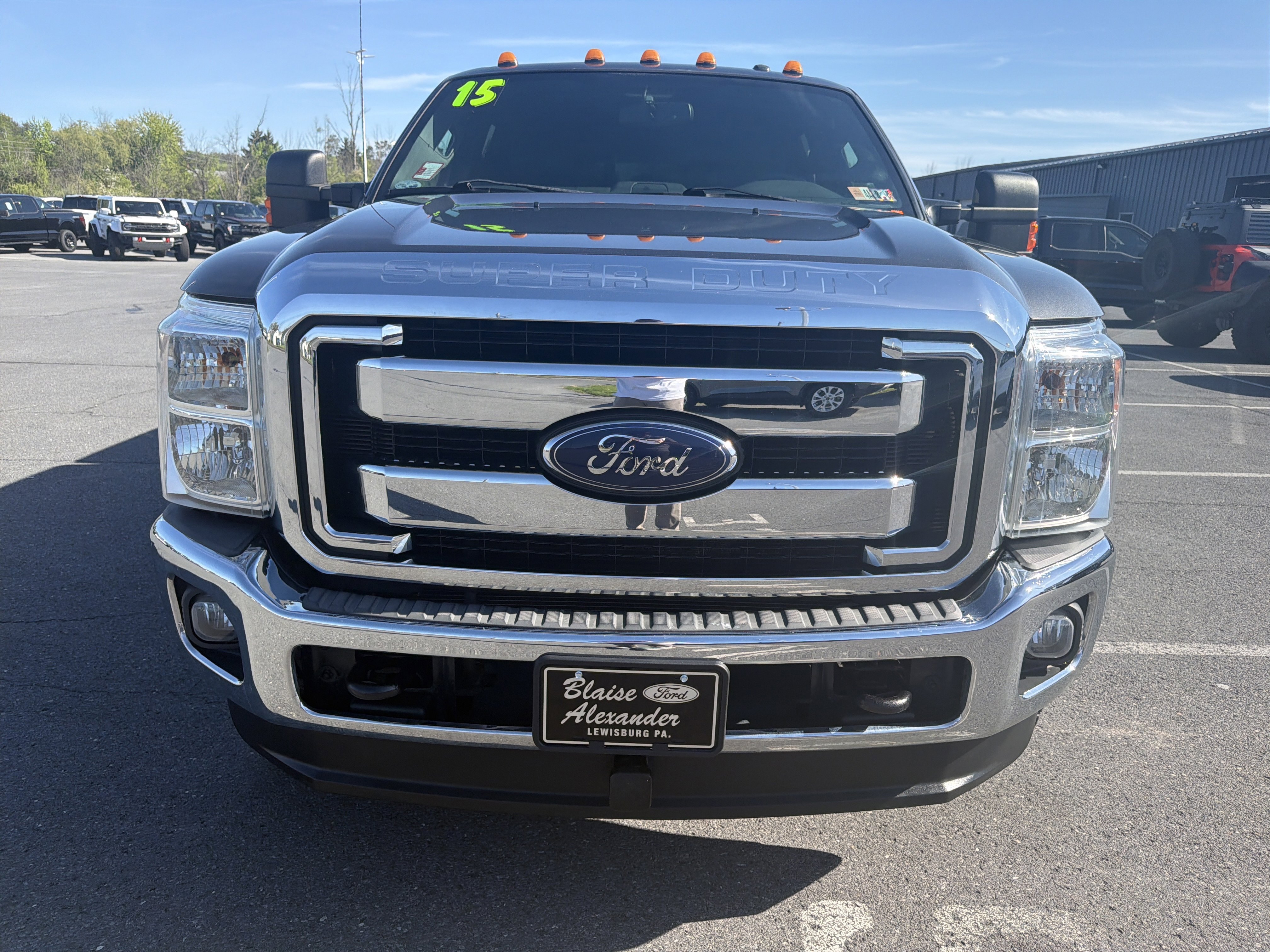 Used 2015 Ford F250 Lariat w/ Snow Plow Prep Package AWD/4WD image 9