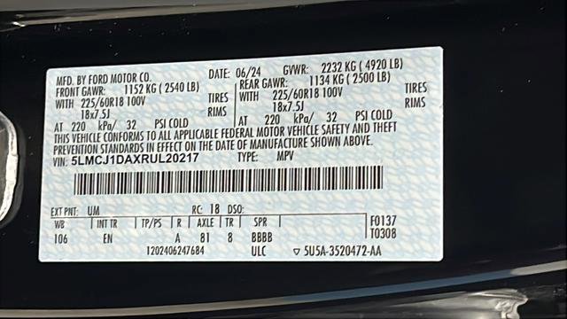 Used 2024 Lincoln Corsair AWD image 32