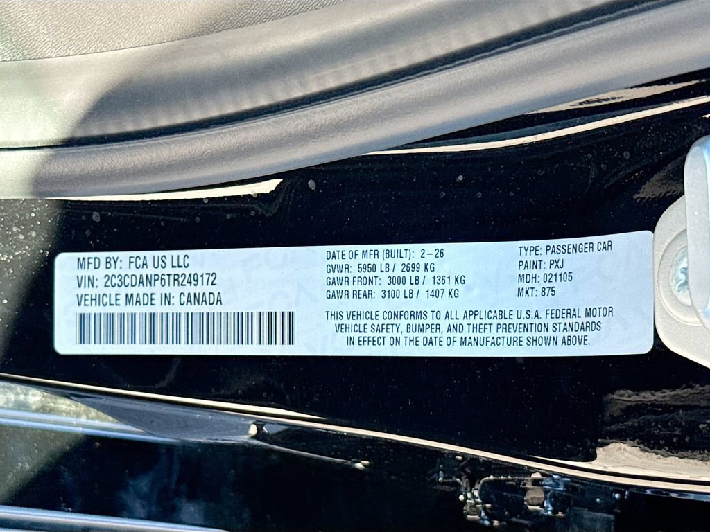 New 2026 Dodge Charger R/T w/ Driver Convenience Group AWD/4WD image 36