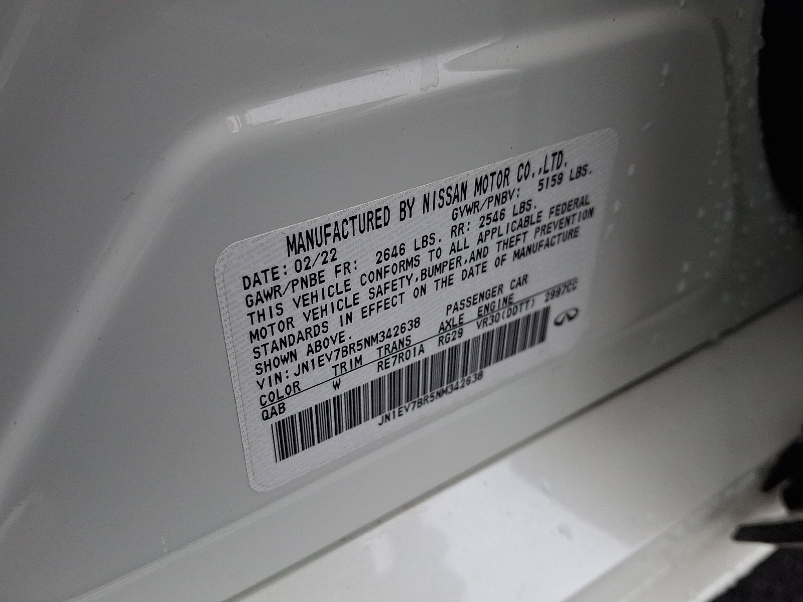 Certified 2022 INFINITI Q50 Luxe w/ Cargo Package image 26