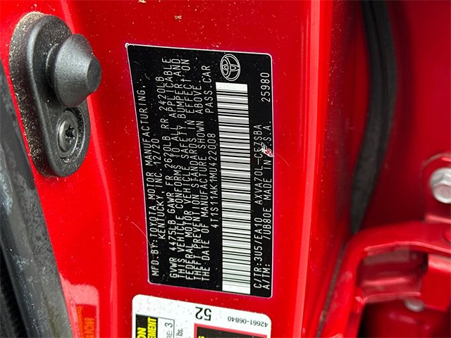 Certified 2021 Toyota Camry SE image 34