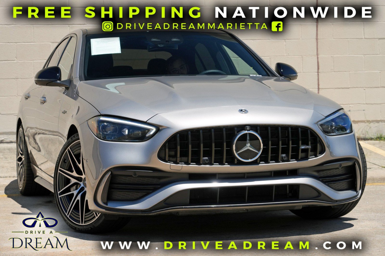 Used 2023 Mercedes-Benz C 43 AMG 4MATIC Sedan image 2