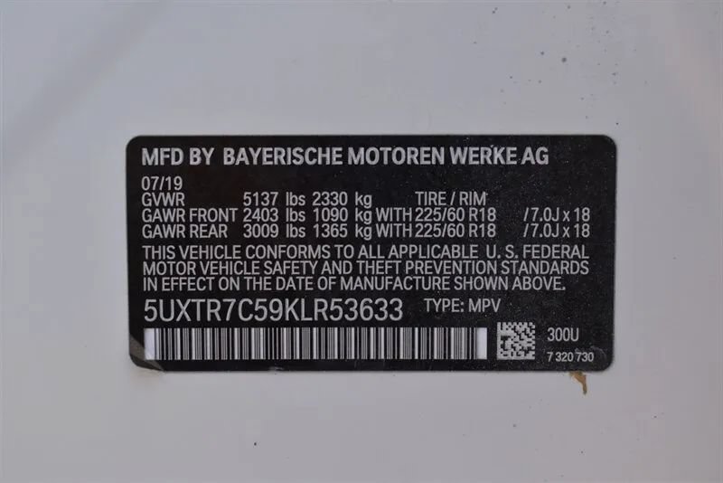 Used 2019 BMW X3 sDrive30i RWD image 30