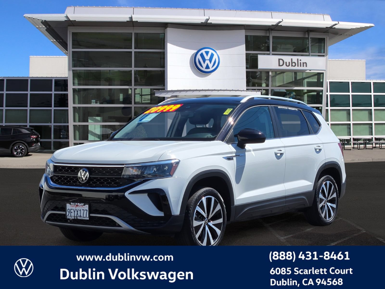 Certified 2023 Volkswagen Taos SE FWD image 8
