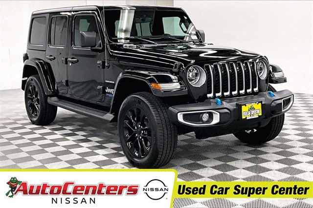 Used 2022 Jeep Wrangler Unlimited Sahara 4xe w/ Cold Weather Group image 1