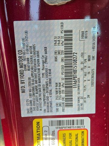 New 2026 Ford Mustang Premium w/ Mustang Nite Pony Package image 17