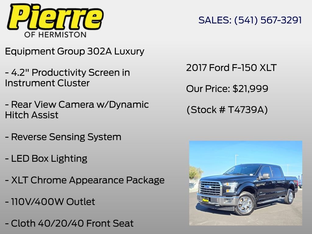 Used 2017 Ford F150 XLT w/ Equipment Group 302A Luxury image 9