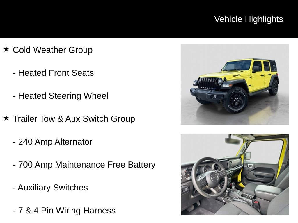 Used 2023 Jeep Wrangler Willys image 11