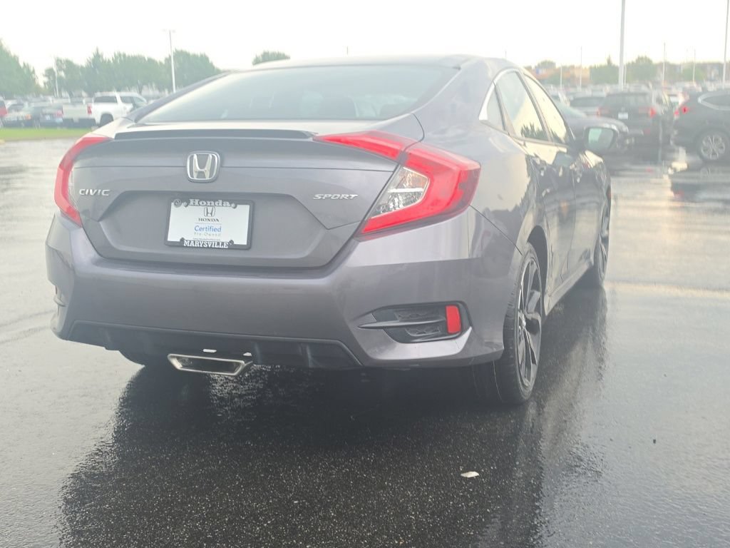 Certified 2021 Honda Civic Sport image 8
