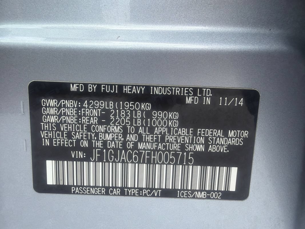 Used 2015 Subaru Impreza 2.0i Premium AWD/4WD image 32