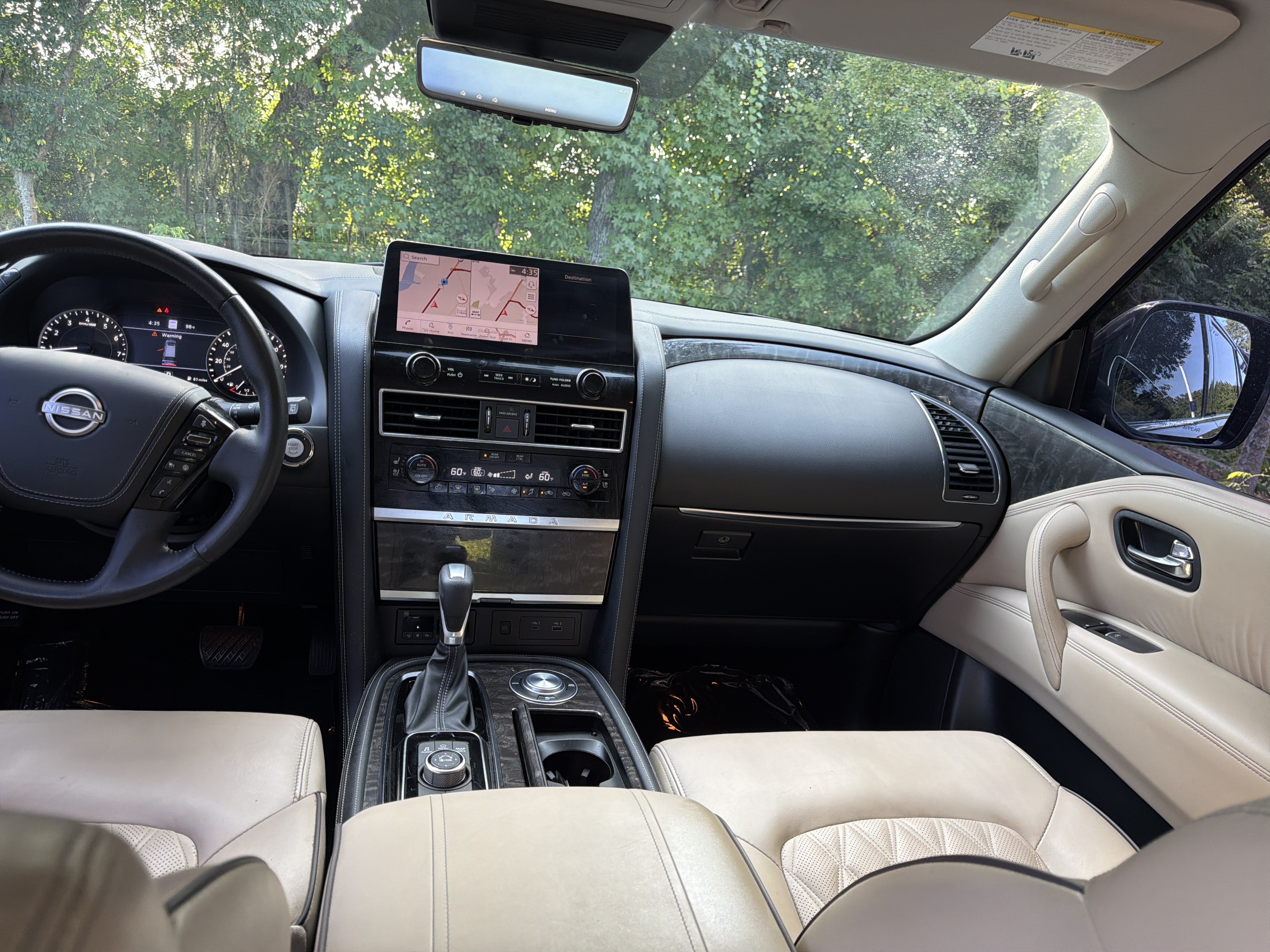 Used 2022 Nissan Armada Platinum w/ Captain's Chairs Package RWD image 31