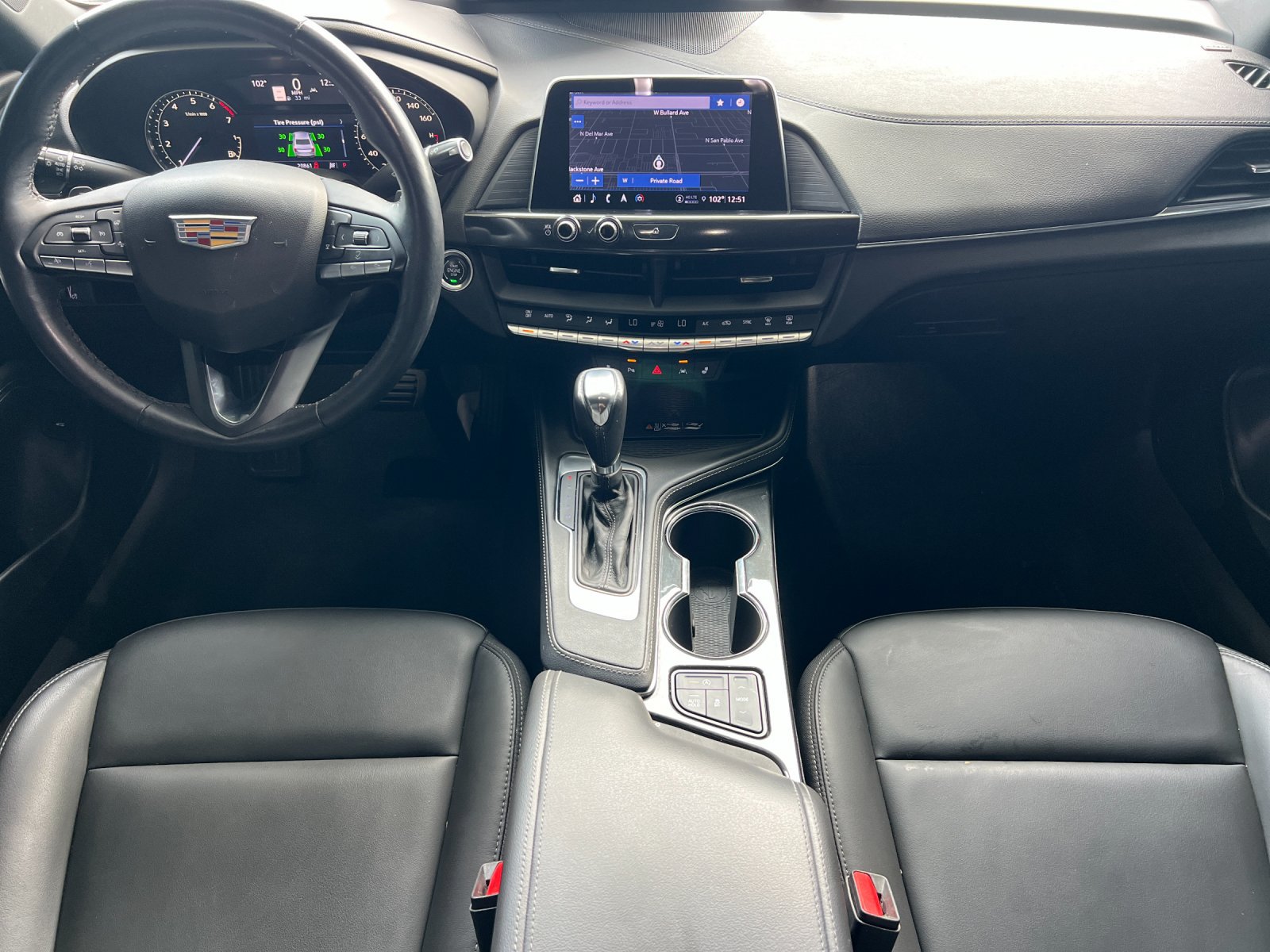 Certified 2024 Cadillac CT4 Luxury w/ Sun And Sound Package RWD image 13