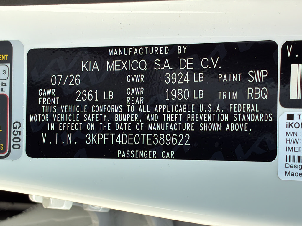 New 2026 Kia K4 FWD image 29