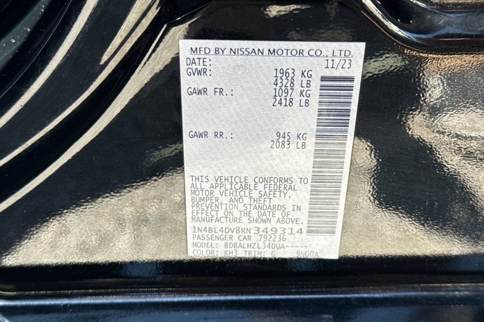 Used 2024 Nissan Altima 2.5 SV FWD image 29